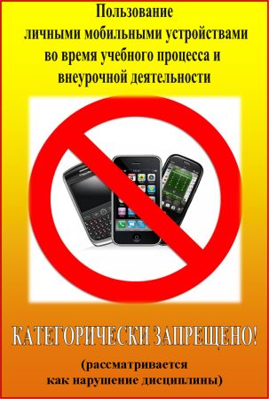 Порядок пользования личными мобильными устройствами  oбучающихся и сотрудников МБОУ СОШ №6 